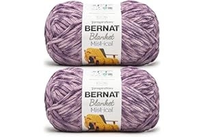 Bernat Blanket Mist-ical Purple Sky 2 Pack of 300g Yarn