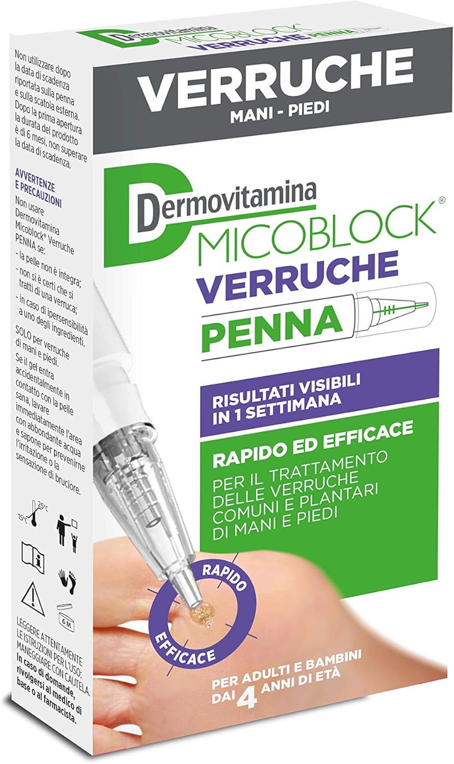 rimozione delle verruche