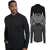 True Classic Long Sleeve Shirts for Men – Casual Mens Dress Shirts, Stretch Button Down Shirt Men, Slim & Relaxed Fits