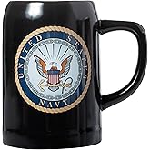 United States Navy Stoneware 17 Ounce Mug