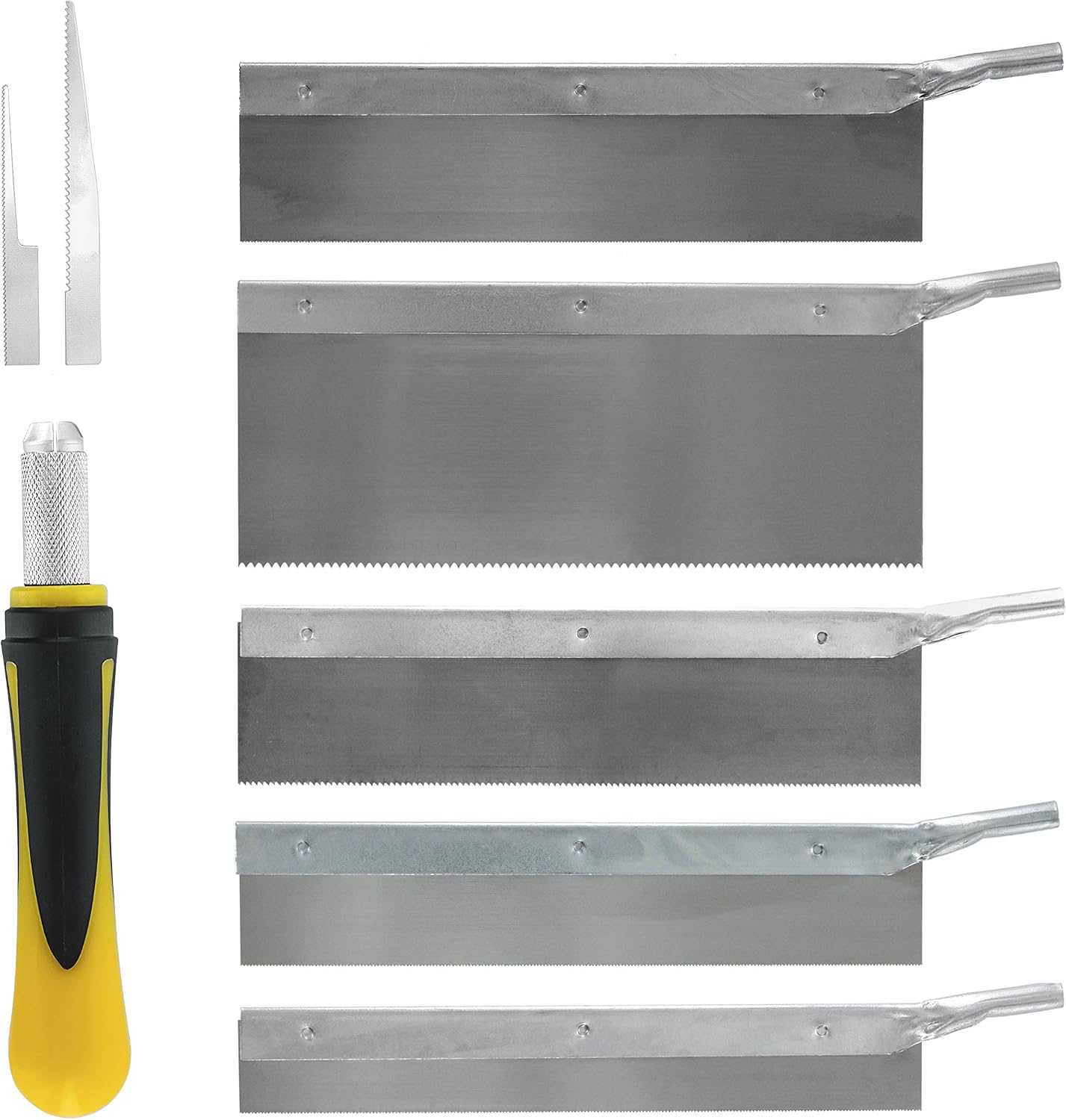 Modelcraft PKN1300 Saw Set for Modelling and Craft (8 Piece Set), Yellow, 24cm