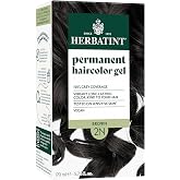 Herbatint 2N Brown Permanent Hair Dye, Women's Hair Color | Up to 100% Coverage of Resistant Grays, Ammonia/Alcohol Free &amp; Vegan, Gentle on Sensitive Scalp, with 8 Herbal Extracts