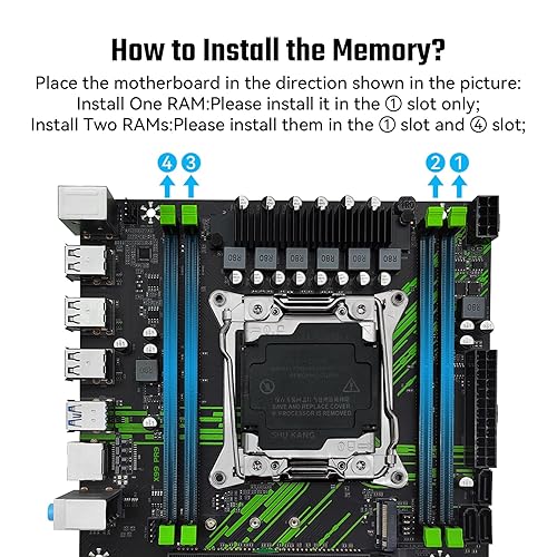 JUXIESHI X99 Motherboard LGA 2011-3 Support DDR4 RAM MAX 128GB