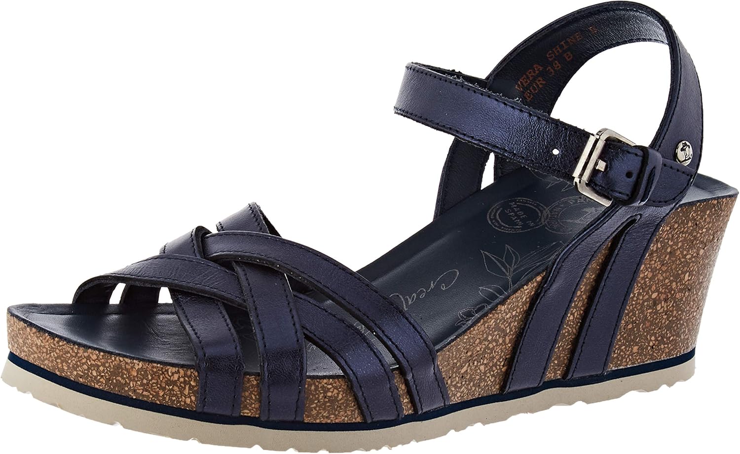 Amazon.com | Panama Jack Women's Ankle Strap Sandals | Platforms & Wedges