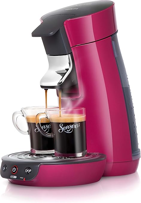 Philips HD7825 - Cafetera de cápsulas, 1450 W, color rosa: Amazon ...