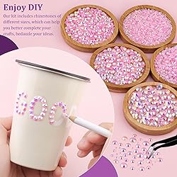 Resin Jelly Rhinestones for Crafting with B7000