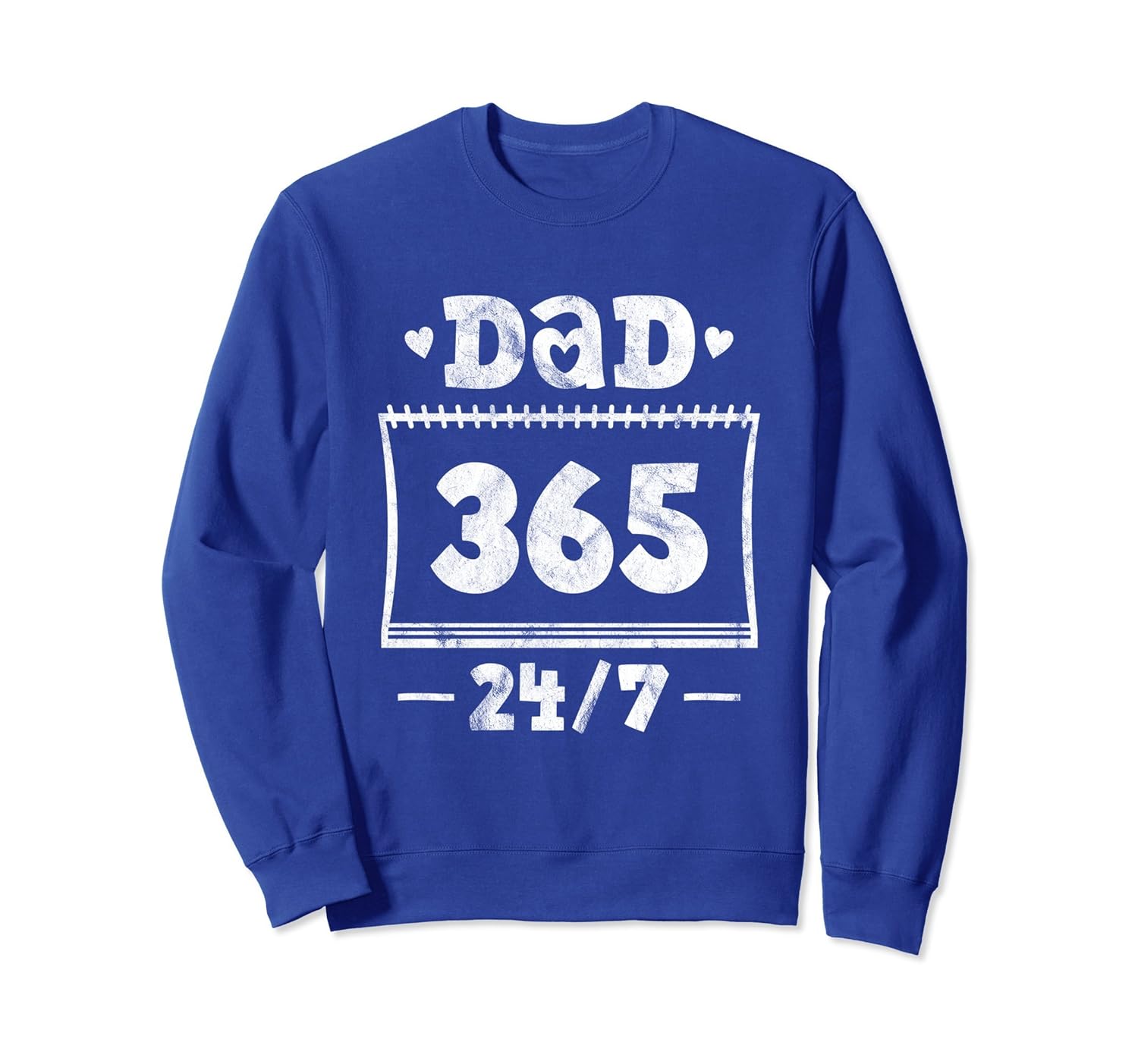 Living that Dad 365 Life Sweatshirt Funny Father's Day Gift-anz