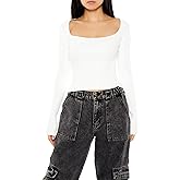 Forever 21 Womens Cropped Rib-Knit Sweater