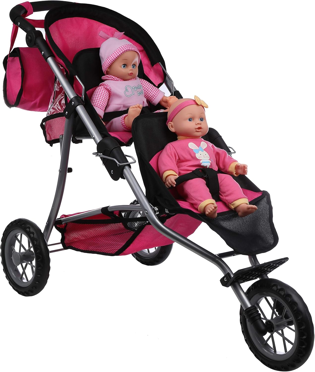 twin carriage stroller