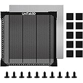 UniTak3D Honeycomb Laser Bed 300 x300 mm Working Table for S1/RAY5 Engraver,Fast Heat Dissipation and Desktop Protection with Aluminium Plate(Working Area:10.245x10.24in)