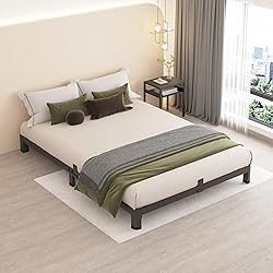MAF 4 Inch Full Size Metal Platform Bed Frame with