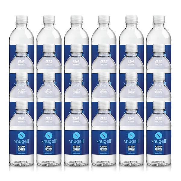 SNUGELL DISTILLED WATER FOR CPAP MACHINES, TRAVEL SIZE...
