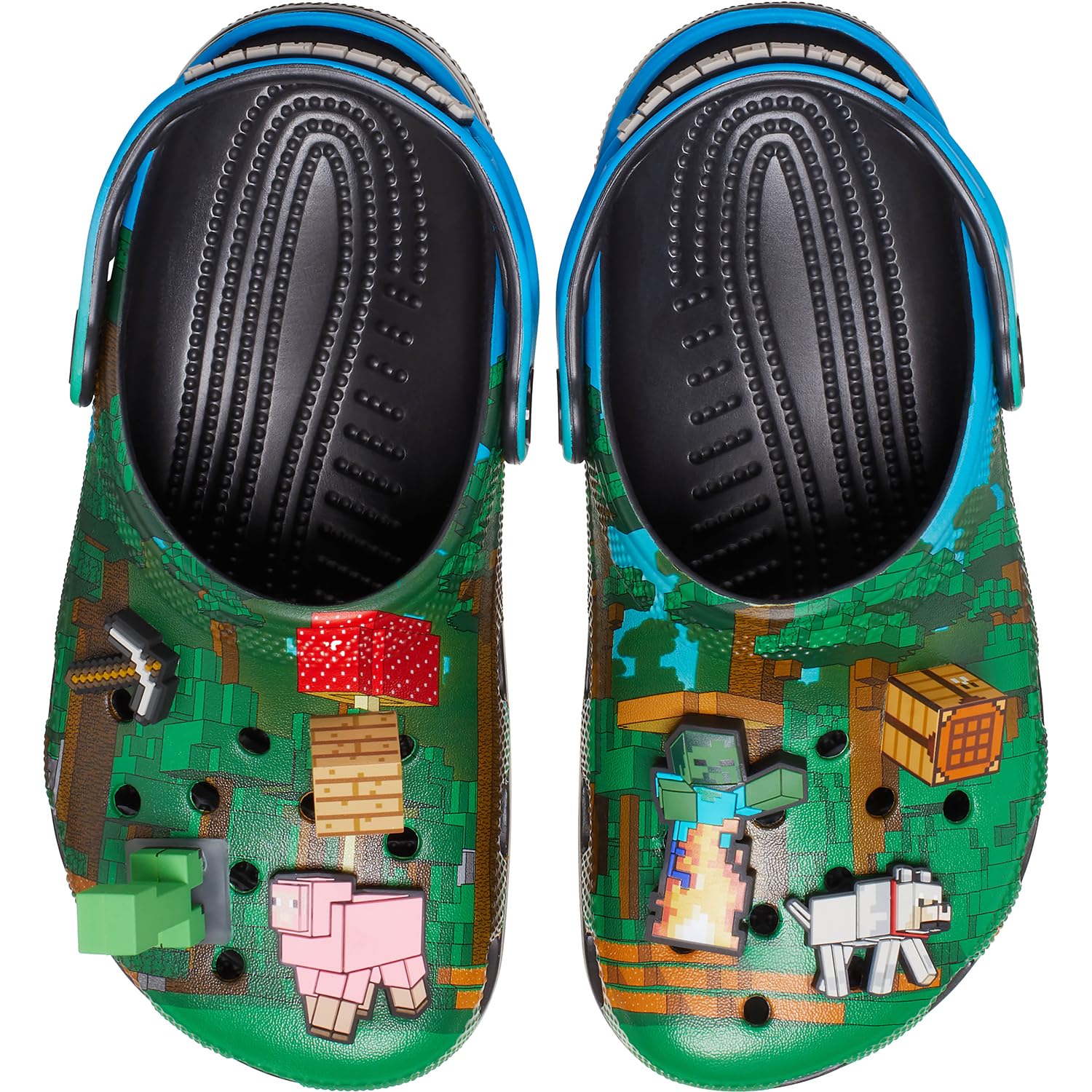 Crocs Kids' Classic Minecraft Clogs