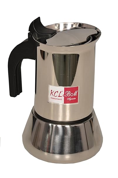 KCL Stainless Steel Coffee Percolators - 4 Cups