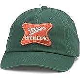 AMERICAN NEEDLE Miller High Life Beer Patch Unisex Adjustable Buckle Strap Baseball Hat