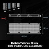 ARCTIC Liquid Freezer III 360 AIO Water Cooler for Intel and AMD Black view 9