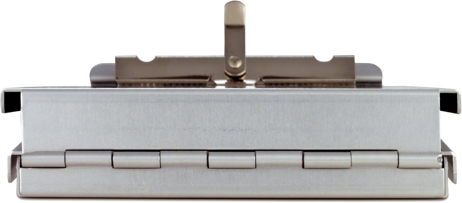 Saunders Silver A-Holder Recycled Aluminum Form Holder - 4.25 x 9.5 Inch Document Holder for Home, Office, and Business Use (10003) : Document Holders : Office Products
