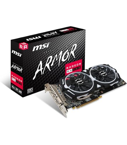 Amazon.com: msi VGA Graphic Cards RX 580 Armor 8G OC : Electronics