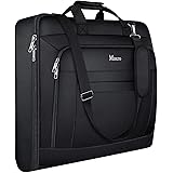 Garment Bags for Travel, Carry On Garment Bag for Business Trips with Shoulder Strap, Mancro Waterproof Foldable Luggage Hang