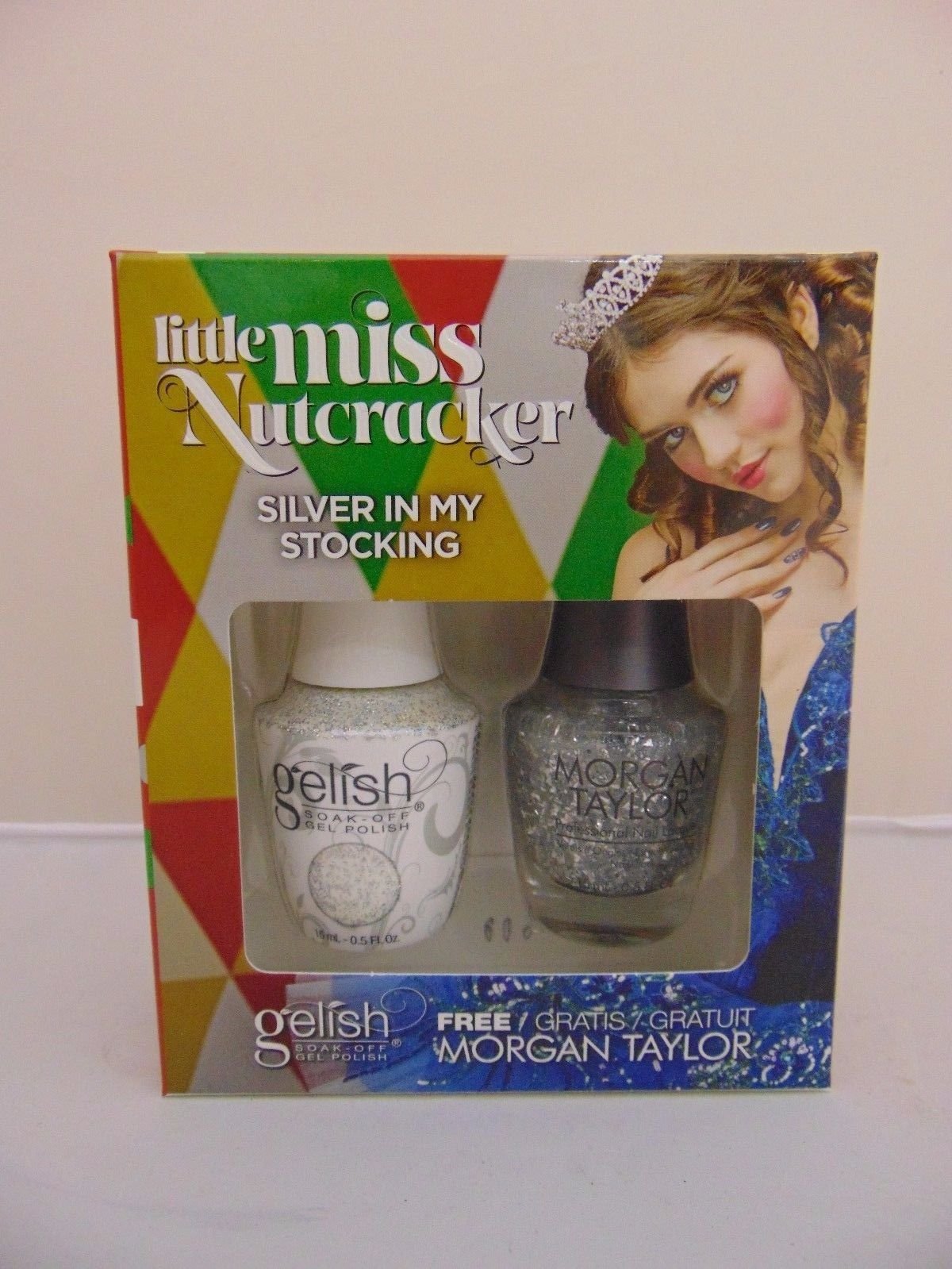Morgan Taylor Gelish + Duo Nail Polish, Silver In My Stocking