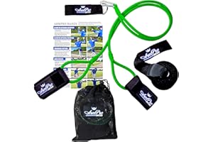 Kinetic Bands Arm Pro Bands Baseball Softball Resistance Training Bands - Arm Strength, Pitching and Conditioning Equipment, Available in 3 Levels (Youth, Advanced, Elite), Anchor Strap, Door Mount