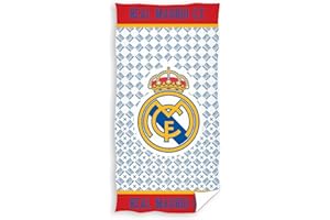 Real Madrid Carbotex Beach Towel, Multi-Colour, 70 x 140 cm