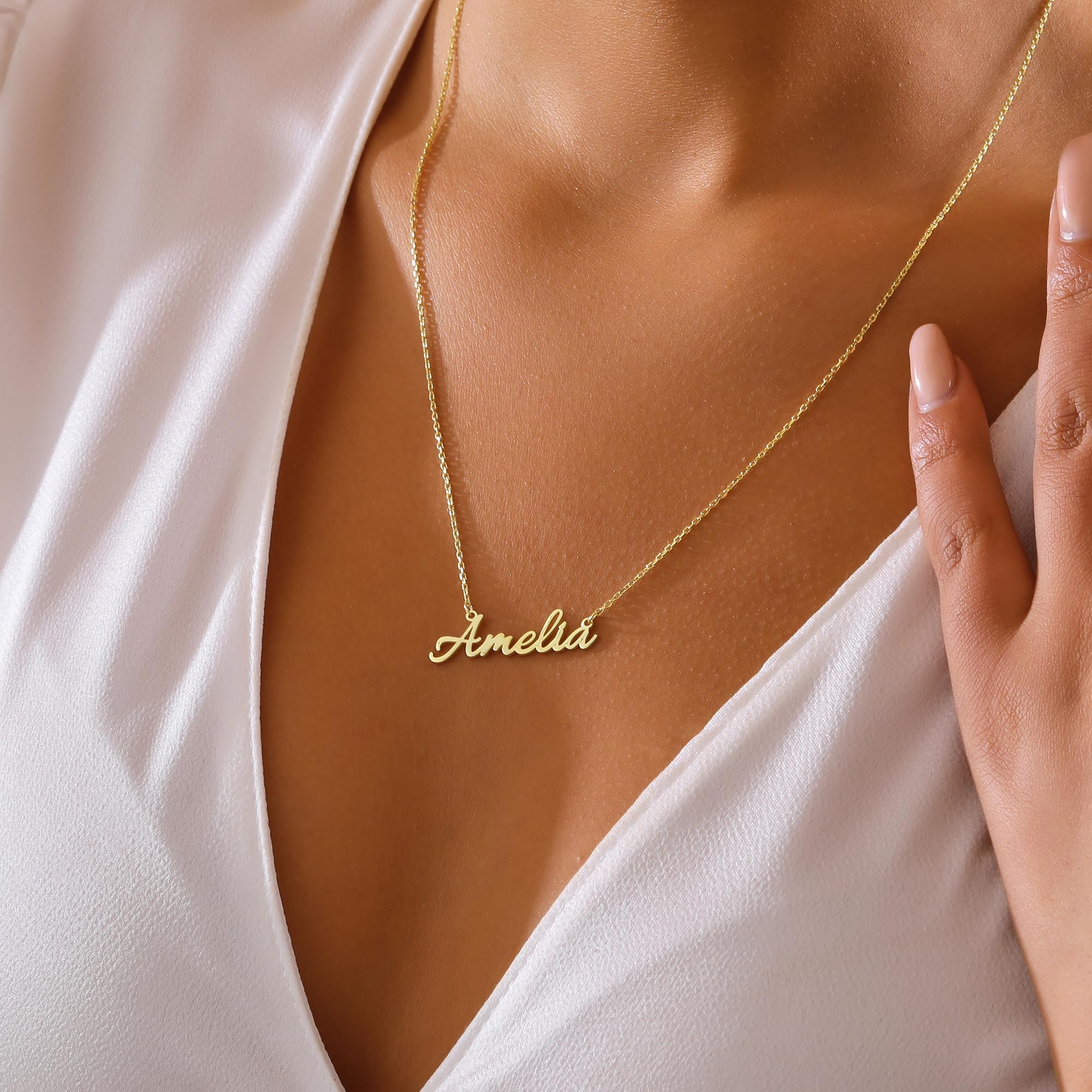 Personalized Gold Plated Necklace