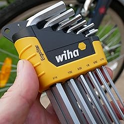 Wiha 66991 MagicRing Ball End Hex Key Set, Long