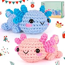Amazon.com: Eelexa Crochet Kit for Beginners, Amigurumi Crocheting ...