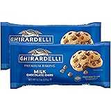 Ghirardelli Milk Chocolate Baking Chips 11.5 oz. (Pack of 2)