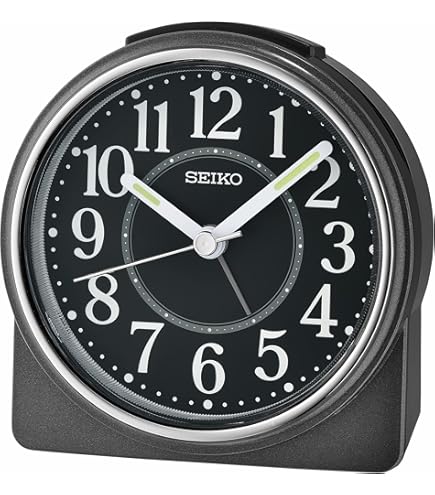 Amazon.com: Seiko Pyxis NQ705R Seiko Clock Alarm Clock, Analog