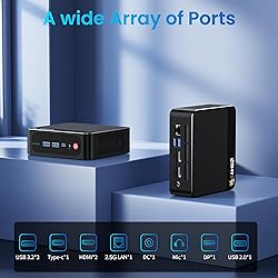 Beelink Mini PC AMD Ryzen 7 5825U Up to 4.5GHz