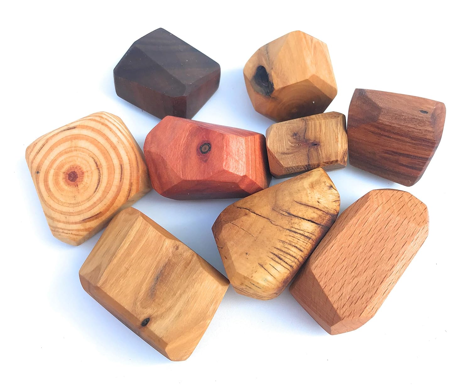 balancing wooden blocks