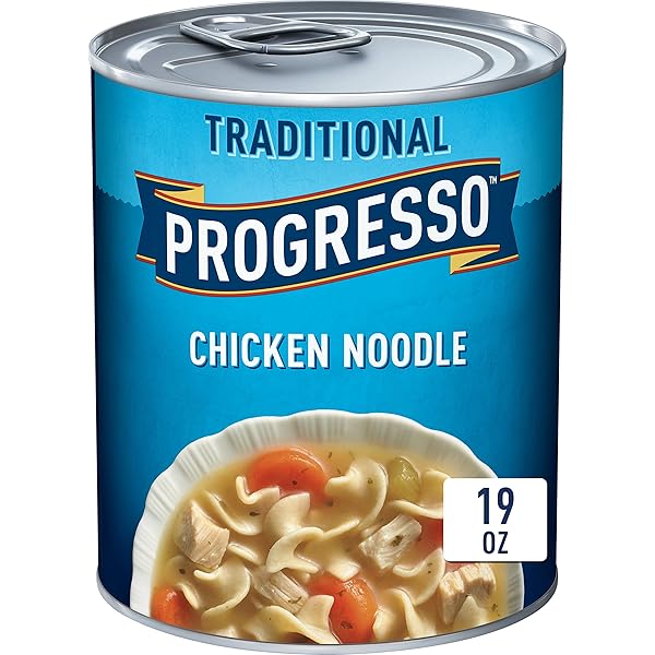 PROGRESSO CHICKEN NOODLE SOUP, 19 OUNCE