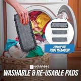 TDBS Microfibre Floor Spray Mop 600ML 3 Pads 360° Swivel Scraper view 6