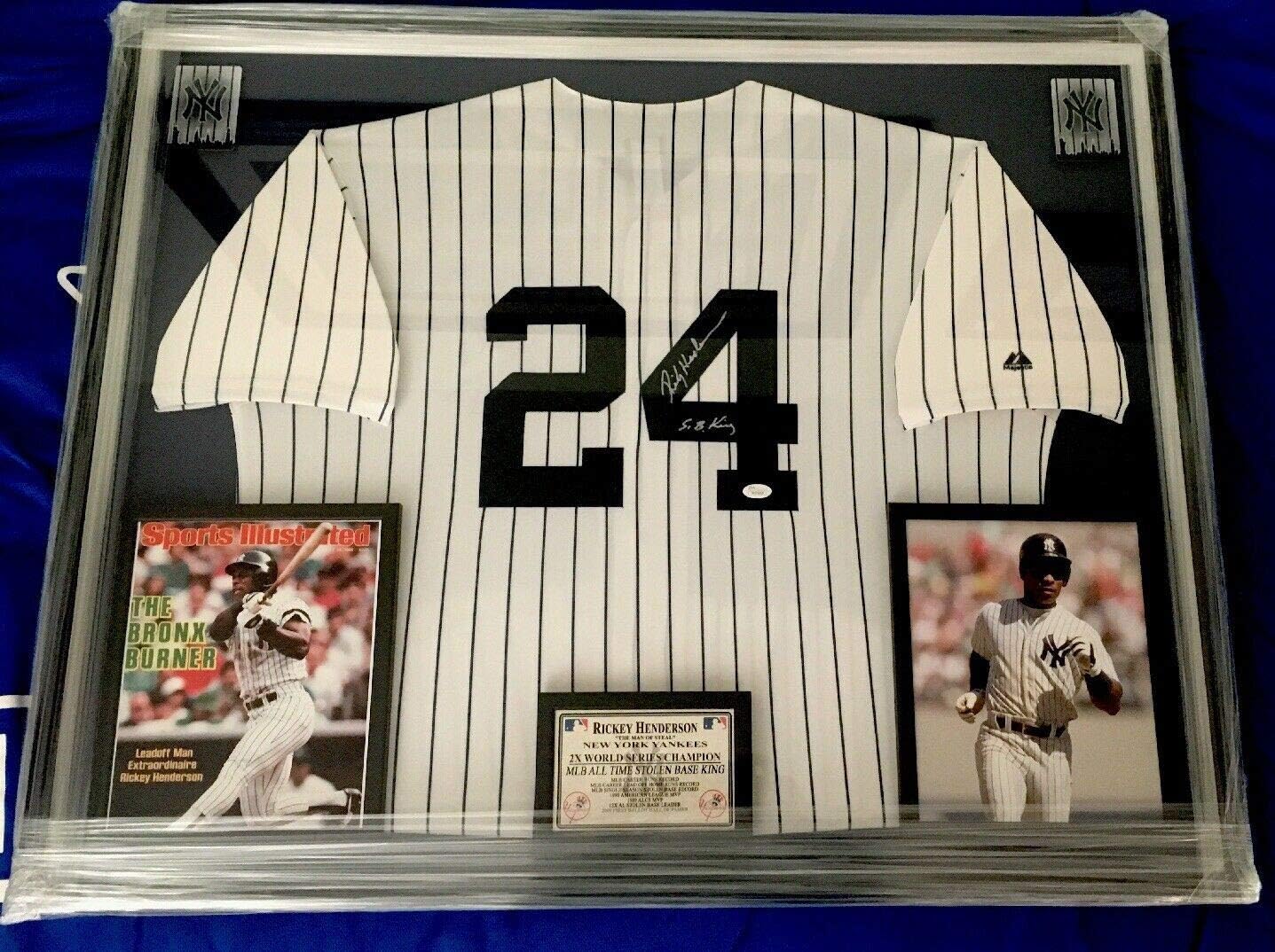 rickey henderson yankees jersey