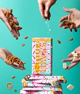 Tony's Chocolonely Everything Bar Milk Chocolate Crunchy Caramel Almonds view 3