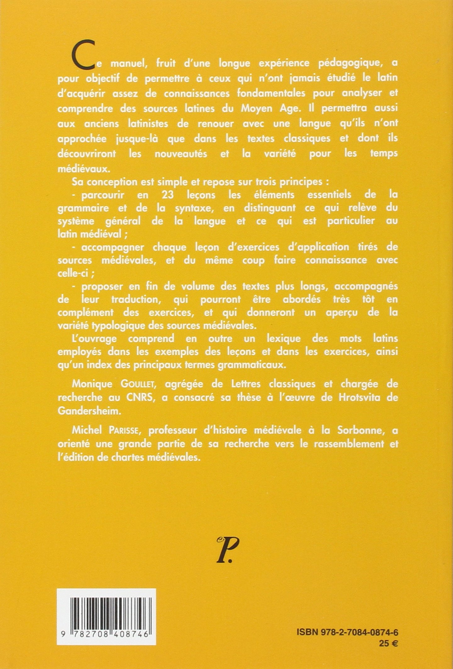 Amazonfr Apprendre Le Latin Médiéval Manuel Pour Grands - 