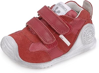baby red trainers