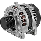 SCITOO 150A Alternator Fits For Mercedes-Benz CLA250 14-19/GLA250 2015-2020 | Fits For Mercedes-Benz CLA250 2014-2019,GLA250 2015-2020 2.0L - 12V 150A CW 5-Groove Pulley -20741,New High Output Alternator