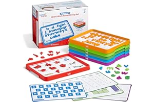 hand2mind Alphabet Word Work Small Group Set, Lowercase Magnetic Letters, Magnetic Letter Trays, Phonics Manipulatives, Phone