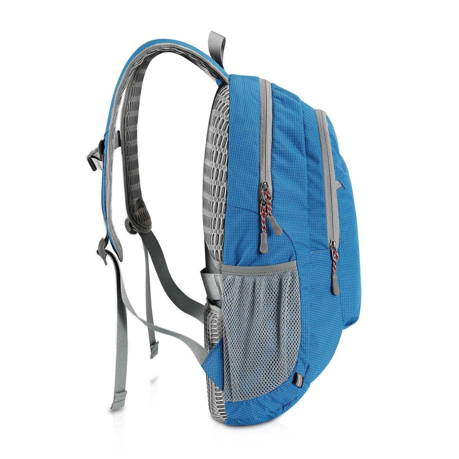 ibagbar Lightweight Travel Backpack Hiking Backpack Water Resistant Casual Multipurpose Daypack for Men and Women Blue