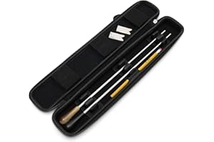 Conducting Baton Case - Holds 2 Batons up to 16" (batons not Included) - Comes with Carrying Strap and 2 Metal Bookmark Clips
