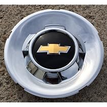 Set Of 4 Gloss Black Chrome 83mm Wheel Center Caps Fit Silverado Suburban Tahoe