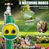SULIVES Water Timer for Irrigation - Smart Garden Sprinkler Controller view 4