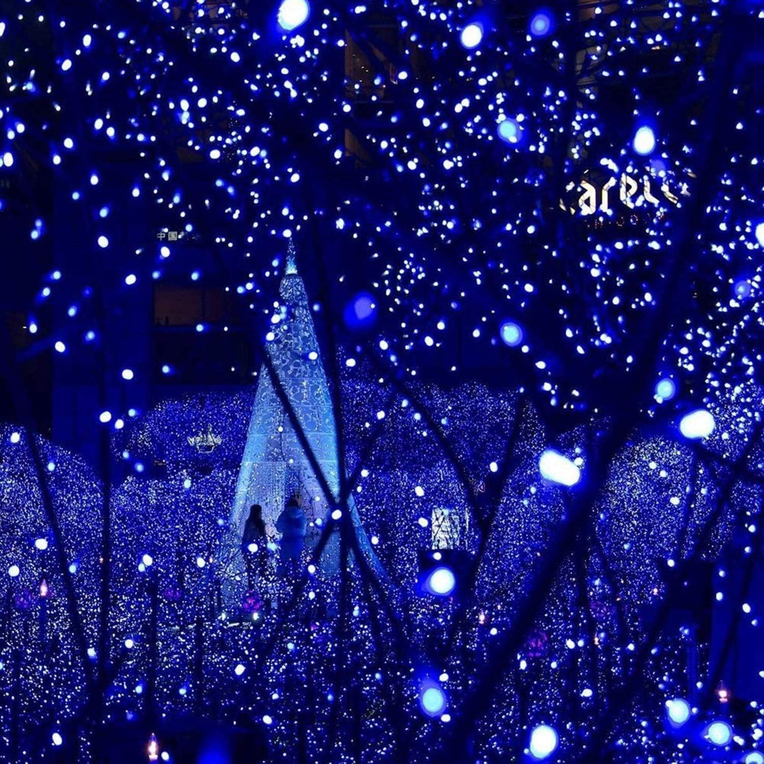 Avoalre Christmas String Lights Battery Powered 40m 300LEDs Fairy Light Indoor Outdoor Auto Timer Decoration with 8 Changing Modes for Xmas Christmas Tree,Wedding - Image 3