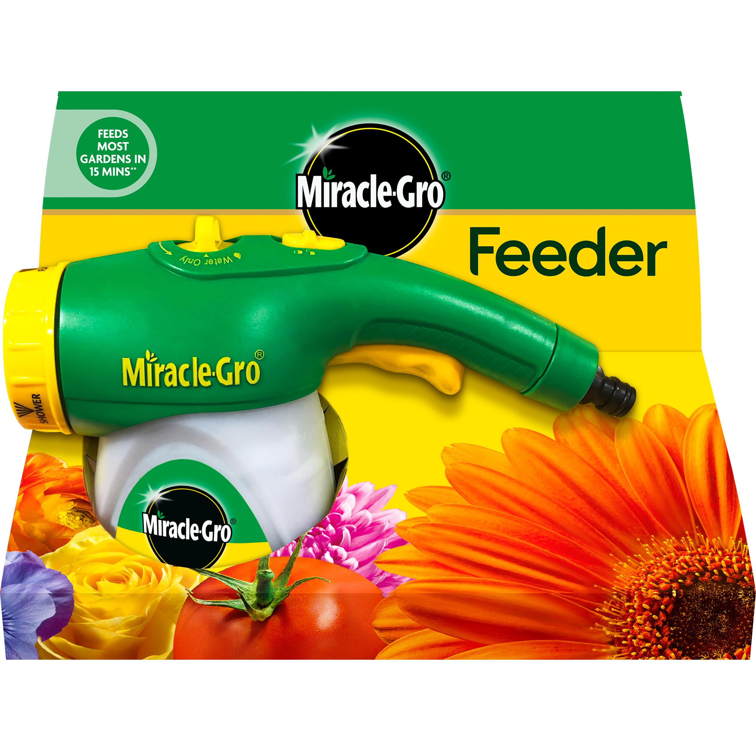 Miracle-Gro Feeder Unit, Connects Straight to a Garden Hose, use with Miracle-Gro All Purpose Soluble Plant Food