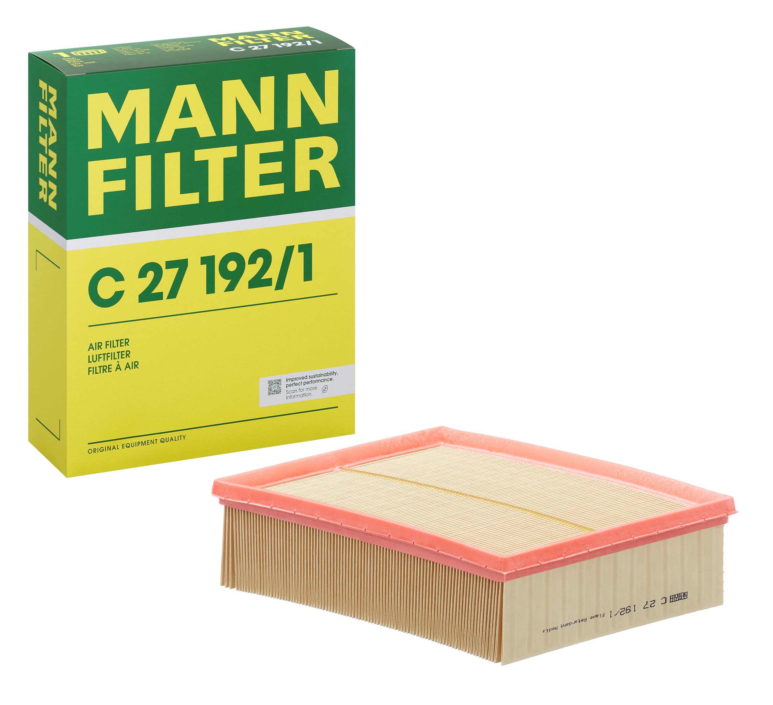 MANN-FILTER C 27 192/1 Air Filter - for Cars + Transporters