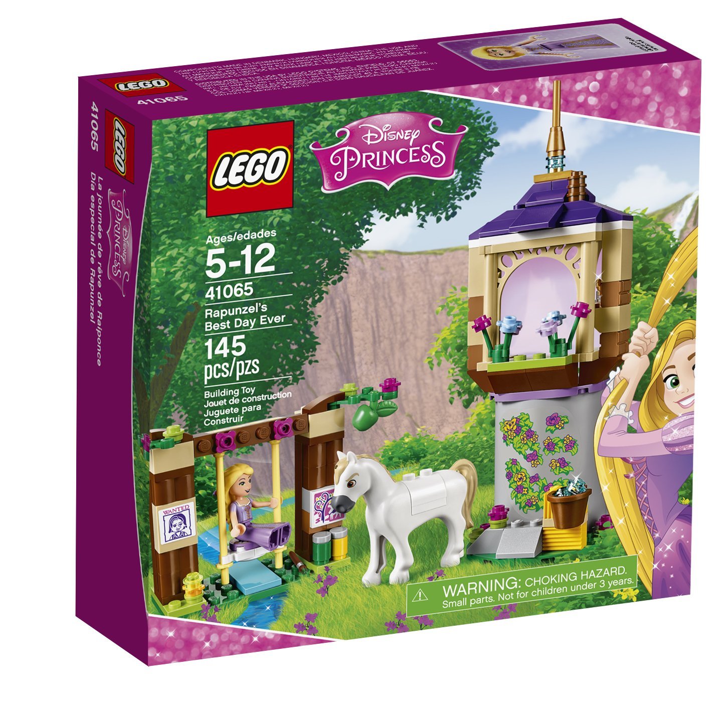 Disney LEGO Princess 41065 Rapunzel's Best Day Ever Building Kit (145 Piece)