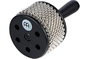 Meinl Percussion CA5BK Medium Turbo Cabasa, Black